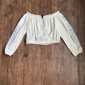 Long Sleeve Crop Top